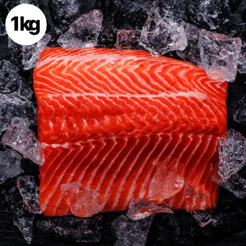 노르웨이 딥스킨 생연어 1kg (34,890원/무배)