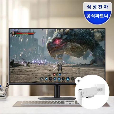 삼성 오디세이 G5 LS32FG500 80.1cm(32인치) 게이밍 모니터 180Hz + 모니터암 증정