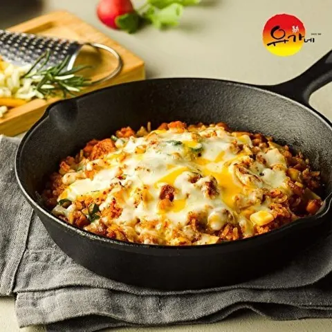유가네 닭갈비 볶음밥 210g 9팩 + 치즈 27g 2팩