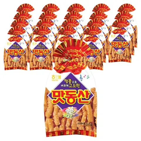 해태제과 맛동산, 90g, 20개