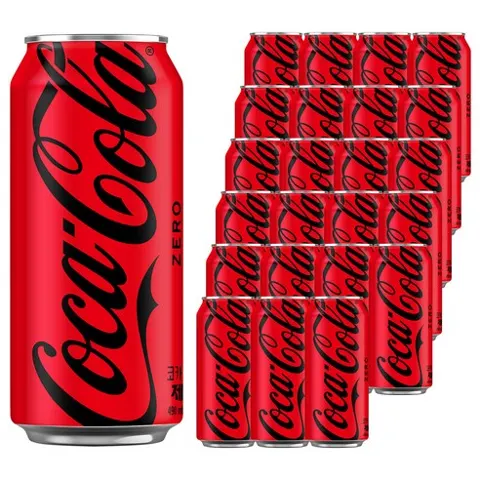 코카콜라 제로, 490ml, 24개