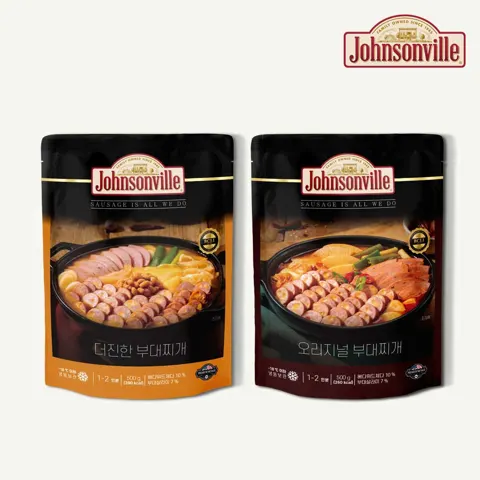 쟌슨빌 부대찌개 500g 2+2 총4개