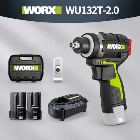 웍스 WORX WU132T 12V 2in1 임팩트 드라이버 렌치 배터리2개포함(123,900원/무료)