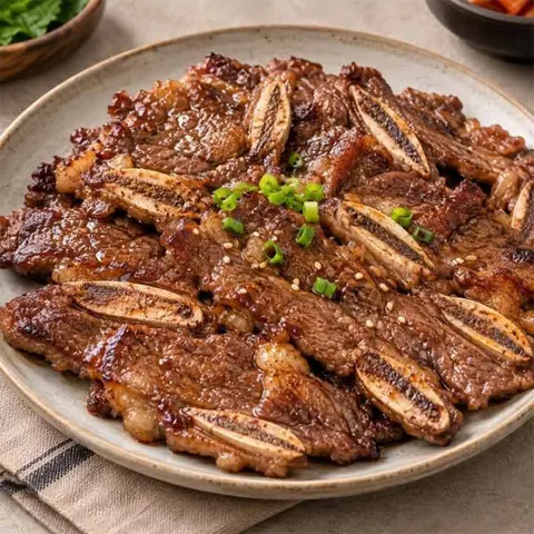 런칭기념 대한정육왕 LA양념 갈비 1kg 17000원(17000원/유배4000원)