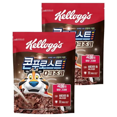 콘푸로스트 다크초코 시리얼 550g x 2개 6,030원