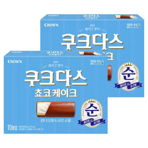 쿠크다스 쵸코케이크, 202g
