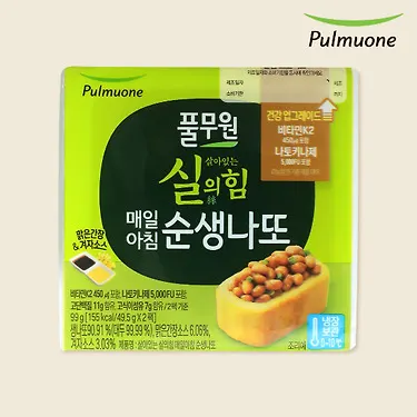 풀무원 순생나또 15개 (30팩) 21,510원