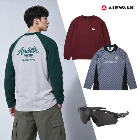 에어워크 26FW 신상 맨투맨 팬츠 가을티셔츠등 (17,910원~/무료)