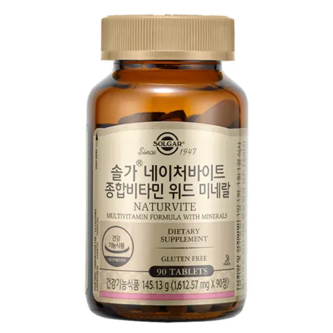 솔가 네이처바이트 종합비타민 위드 미네랄 90정 28,000원