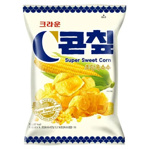 콘칲 초당옥수수 과자, 70g, 16개 12,820원