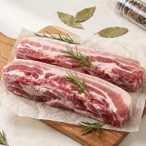 스페인산 바베큐/수육용 통삼겹살 2KG (1kg+1kg)