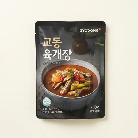 교동 육개장, 500g, 10개 (19,100/무료)