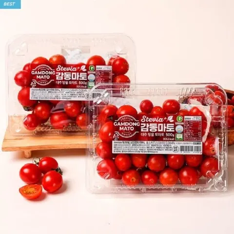 스테비아 대추방울토마토 500g 2팩 (10,576원/무료)