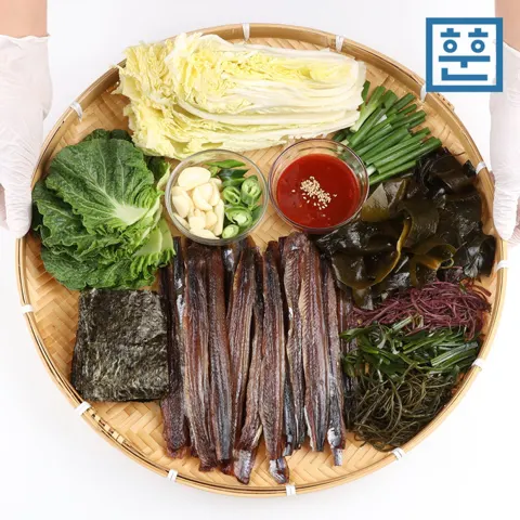 꽁치 과메기 5미(10쪽) +해초 세트