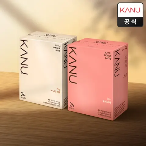 카누 바닐라라떼 24개입+돌체라떼 24개입 (1+1) 외 택 6종 24,200원