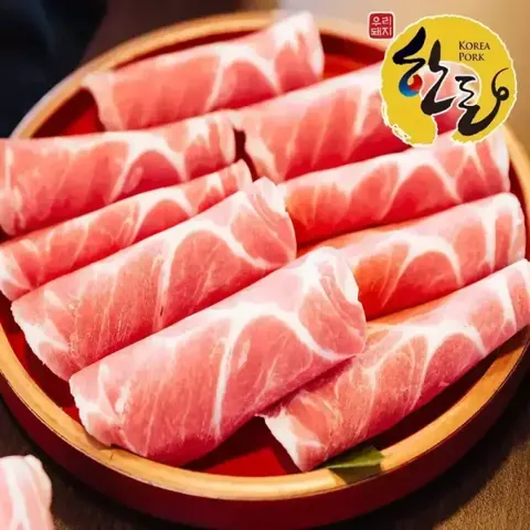 한돈 뒷다리 대패 600g+600g