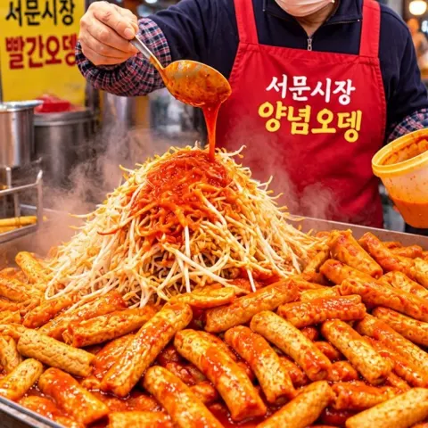 연육함량 85% 서문시장식 양념오뎅 5팩 (13,340원/무료)