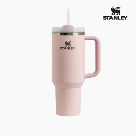 스탠리 퀜처 H2.0 플로우스테이트 텀블러 1.18L, 블룸핑크 (34,650원/무료)