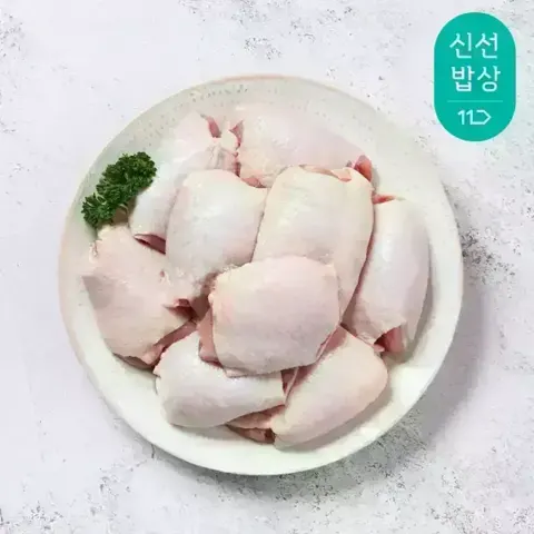냉장 닭다리살 순살 1kg+1kg 총2kg