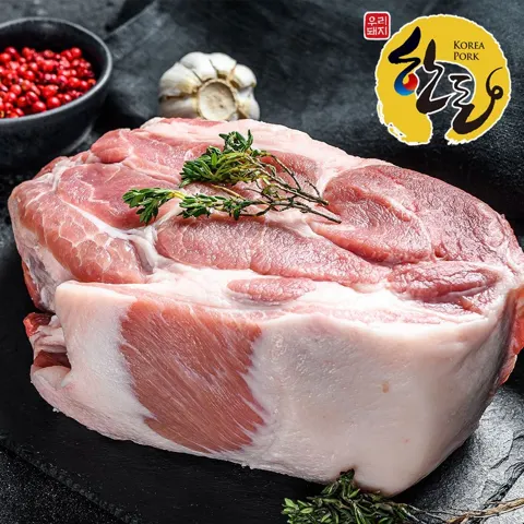한돈 제주식 생 목살 600g (구이/수육용) (13,840원~/무료)