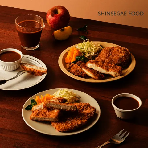 신세계푸드 한돈 등심/치즈 돈까스 120g x 10팩