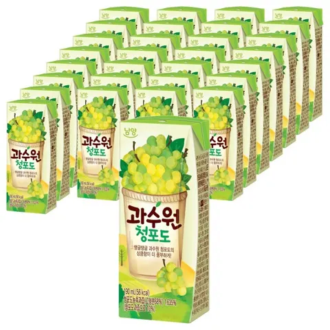 남1양과수원 청포도, 190ml, 48개