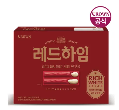 크라운 공식 레드하임 284g 6,750원