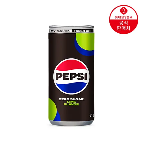 펩시콜라 제로슈거 라임 310ml 48캔 (19,660원/무료)