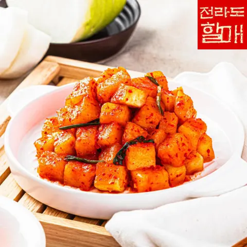 국내산 깍두기 2kg