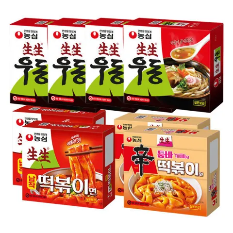 생생우동/납작떡볶이면/신툼바떡볶이면