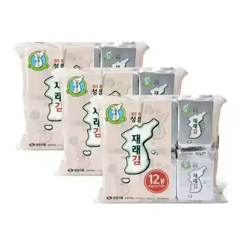지도표성경김 재래 식탁김 4g 36봉 (10,680원/무료)