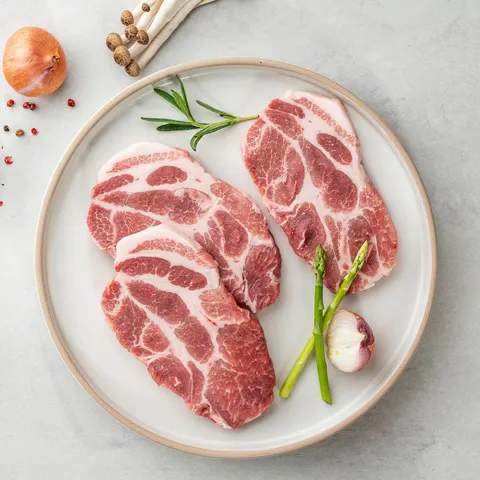 한돈 목살 1kg (500g+500g) 14,500원 (...