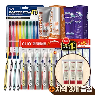 크리오 덴티메이트 시즌2 초극세모 칫솔 30개