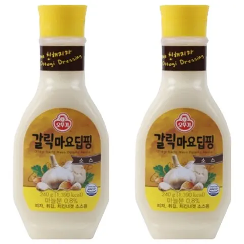 오뚜기 갈릭마요 딥핑소스 240g 2개