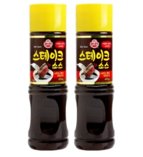 오뚜기 스테이크 소스, 470g, 2개 4880원 와우 무배