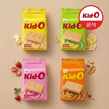 키도 크래커 90g 4종 6입 24통(카페머니 18,090원/무배)