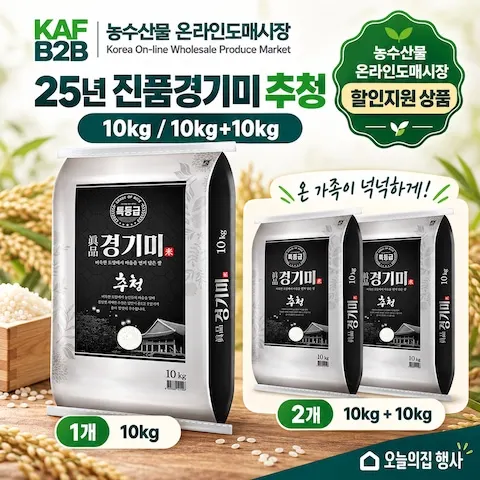 특등급 진품경기미 추청 쌀 10kg