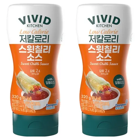 비비드 키친 저칼로리 소스 3종 302g 2개
