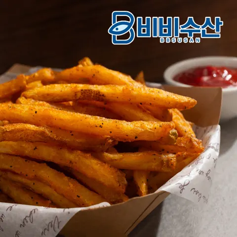 케이준 감자튀김 1kg+1kg (7,900원/네멤무배)