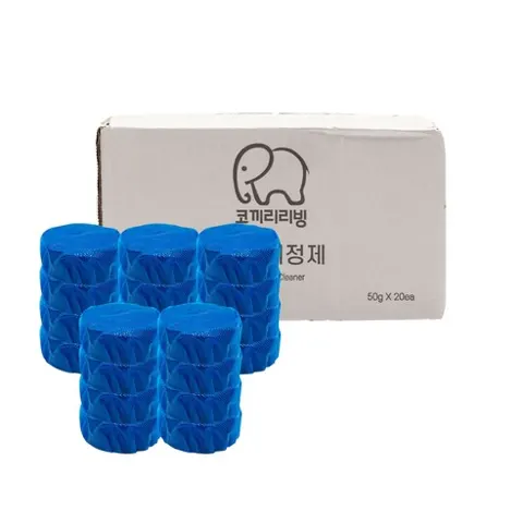 코끼리리빙 변기세정제 고체형 50g 20개 5,030원
