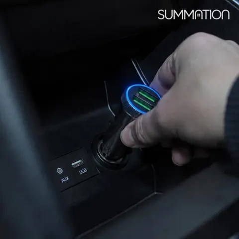 써메이션 QC 3.0 36W 차량용 고속충전기/에어컨필터