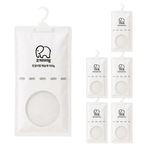 옷걸이형 제습제 150g 6개 5,120원 (무료)