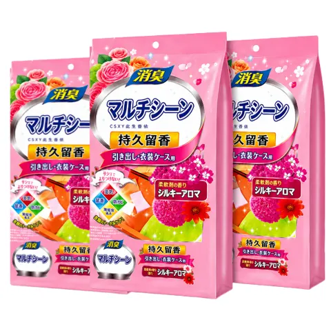 일본식 의류용 방충 방습제, 장미향, 2ml, 48개입, 3팩 8,330원 무배