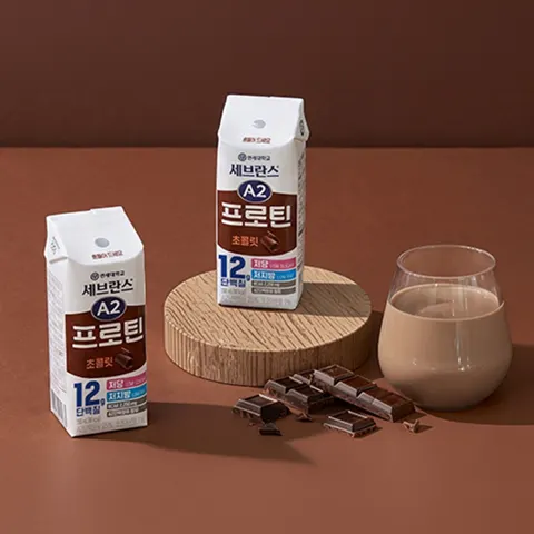 연세우유 세브란스 A2 프로틴, 초콜릿, 190ml, 48개