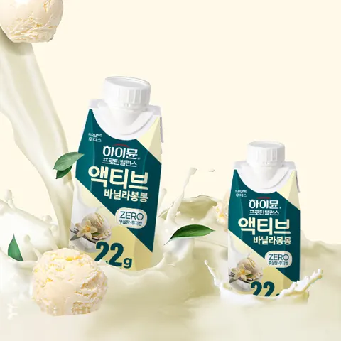 일동후디스 하이뮨 프로틴 밸런스 액티브, 바닐라봉봉 제로, 250ml, 18개, 19,800원
