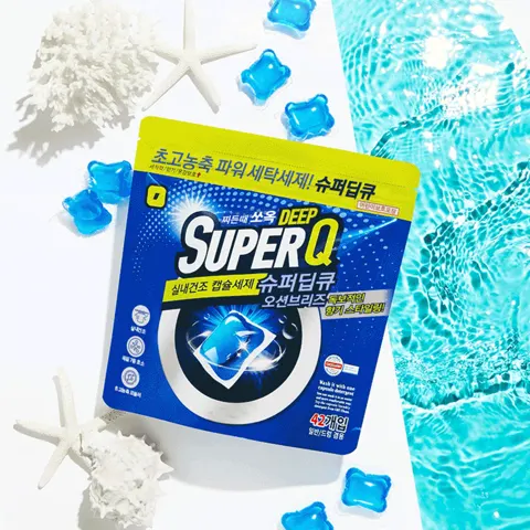 슈퍼딥큐 오션브리즈 캡슐세제 84개입