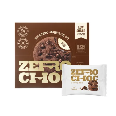 마이노멀 밀가루 없는 제로촉 12p, 240g, 1개