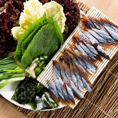 구룡포 햇 과메기 5미 10쪽 야채세트 (12,900원/무료)