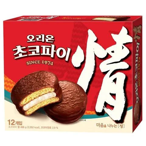 오리온초코파이 12p 468g 1개