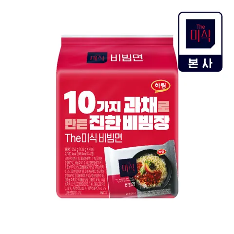 더미식 비빔면 138g X 16봉 (6,900원/무료)
